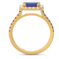East-West Halo Zari Ring