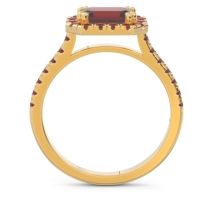 East-West Halo Zari Ring