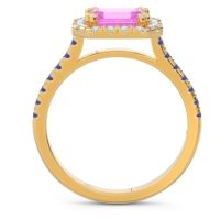East-West Halo Zari Ring