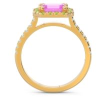 East-West Halo Zari Ring