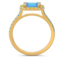 East-West Halo Zari Ring