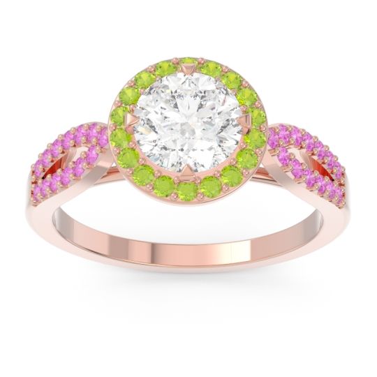 Halo Pave Kalya Ring