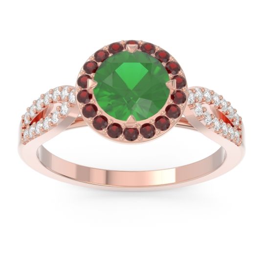 Halo Pave Kalya Ring