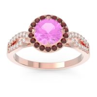 Halo Pave Kalya Ring