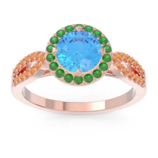 Halo Pave Kalya Ring