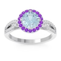 Halo Pave Kalya Ring