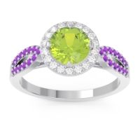 Halo Pave Kalya Ring