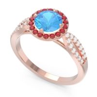 Halo Pave Kalya Ring