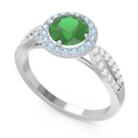 Halo Pave Kalya Ring