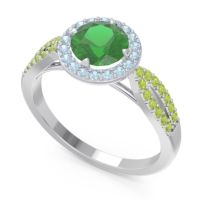 Halo Pave Kalya Ring