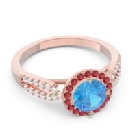Halo Pave Kalya Ring