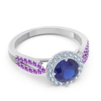 Halo Pave Kalya Ring