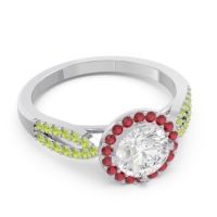 Halo Pave Kalya Ring