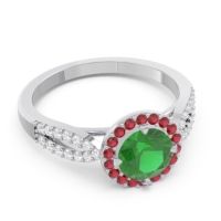 Halo Pave Kalya Ring