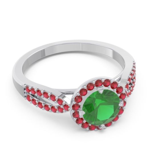 Halo Pave Kalya Ring