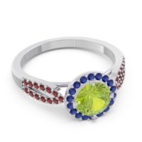 Halo Pave Kalya Ring