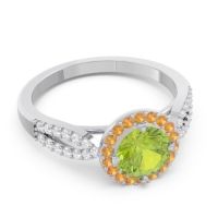 Halo Pave Kalya Ring