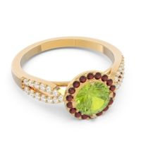 Halo Pave Kalya Ring