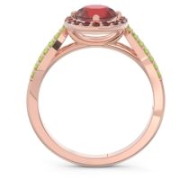 Halo Pave Kalya Ring