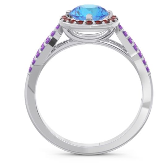 Halo Pave Kalya Ring