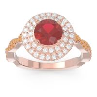 Halo Pave Sarit Ring