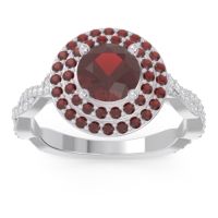 Halo Pave Sarit Ring