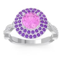 Halo Pave Sarit Ring