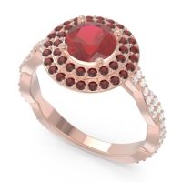 Halo Pave Sarit Ring