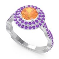 Halo Pave Sarit Ring