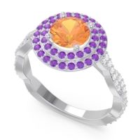 Halo Pave Sarit Ring