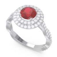 Halo Pave Sarit Ring