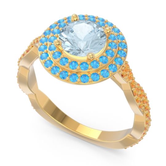 Halo Pave Sarit Ring