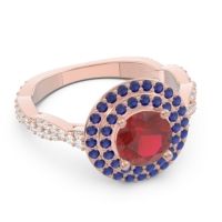 Halo Pave Sarit Ring