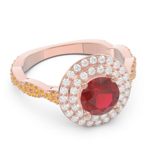Halo Pave Sarit Ring