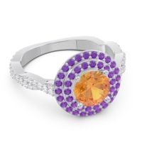 Halo Pave Sarit Ring