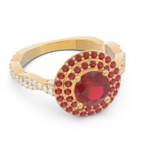 Halo Pave Sarit Ring
