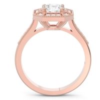 Art Deco Halo Puraya Ring