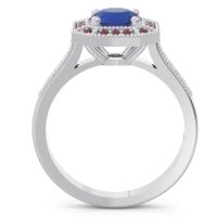 Art Deco Halo Puraya Ring