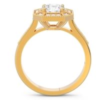 Art Deco Halo Puraya Ring