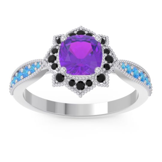 Art Deco Halo Roha Ring