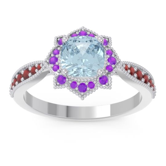 Art Deco Halo Roha Ring
