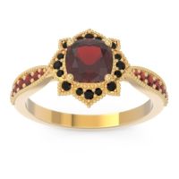 Art Deco Halo Roha Ring