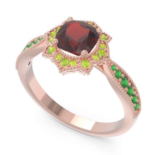 Art Deco Halo Roha Ring