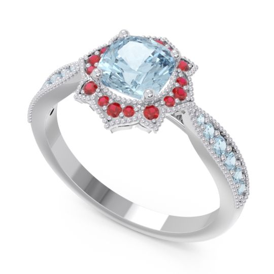 Art Deco Halo Roha Ring