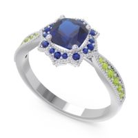 Art Deco Halo Roha Ring