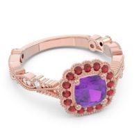 Art Deco Halo Roha Ring