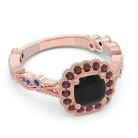 Art Deco Halo Roha Ring