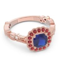 Art Deco Halo Roha Ring