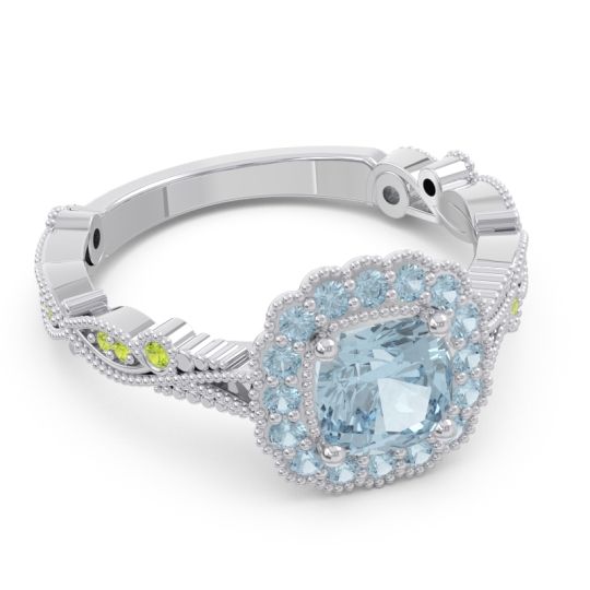 Art Deco Halo Roha Ring