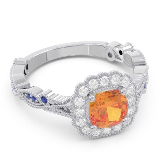 Art Deco Halo Roha Ring